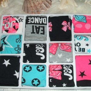 set   12  adorable   girls socks